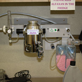 Sleep Safe Anaesthetic Machine Wall Mount
